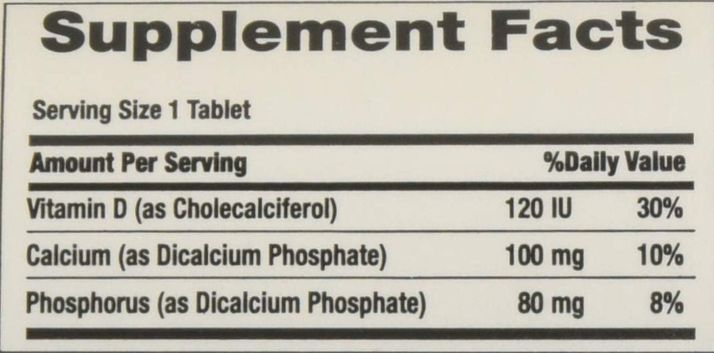 RISACAL-D TABS - 100 comprimidos