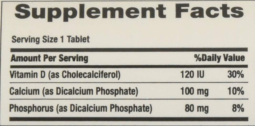 RISACAL-D TABS - 100 comprimidos