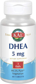 DHEA 5 mg - 60 Comprimidos - Kal