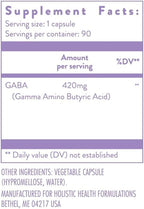 Holistic Health GABA 90 Cápsulas