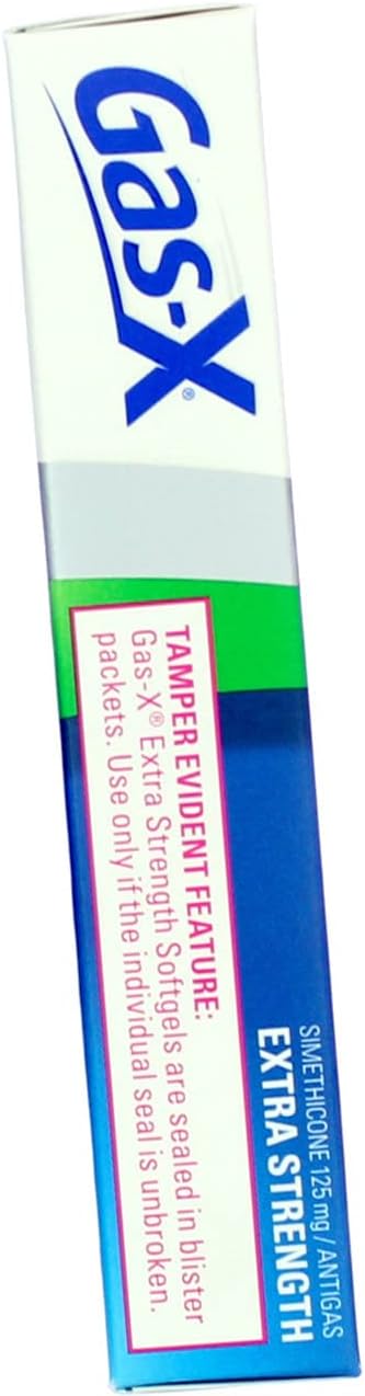 Novartis Gas-X Extra Strength Antigas - 10 Cápsulas Blandas