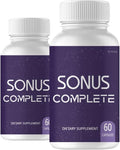 Sonus Complete - Suplemento para apoyo contra el tinnitus (120 cápsulas, pack de 2)