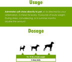 Natur-Yeast Levadura de Cerveza para Perros y Gatos - 90 Snacks Blandos - Apoyo al Sistema Inmunitario y Digestión