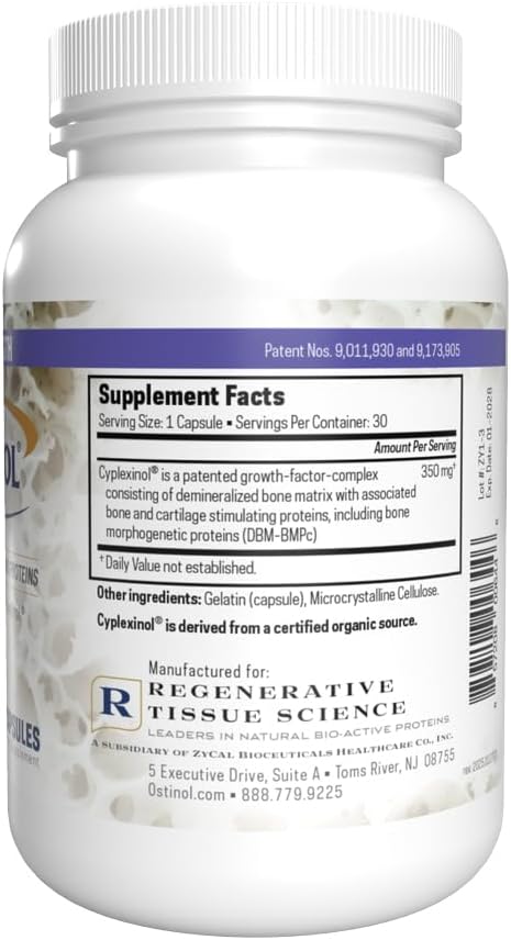 Ostinol Standard 350mg, 30 cápsulas - Suplemento para huesos y articulaciones