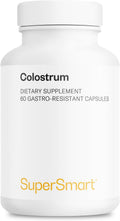 Supersmart Colostrum 1000 mg - 30% IgG - 60 Cápsulas Gastrorresistentes