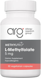 MethylPro L-Metilfolato 5 mg - Complemento de Folato Metilado, 30 Cápsulas