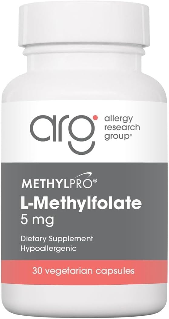 MethylPro L-Metilfolato 5 mg - Complemento de Folato Metilado, 30 Cápsulas