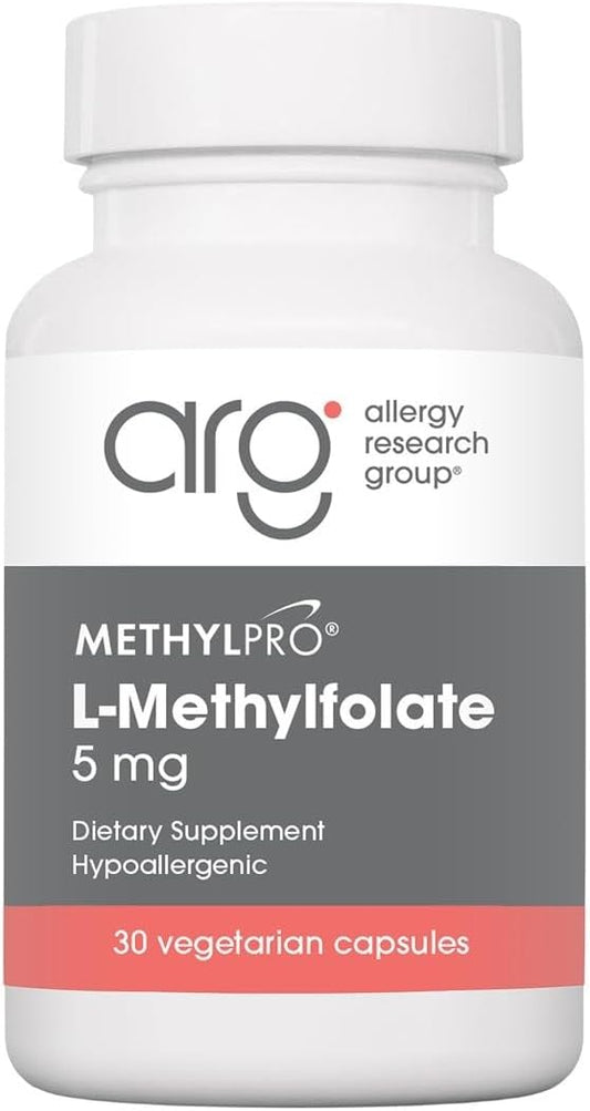 MethylPro L-Methylfolate 5 mg - Methylated Folate Supplement, 30 Capsules