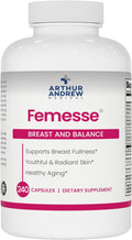 Arthur Andrew Medical Femesse – Apoyo Hormonal y Belleza, Vegano, Sin Gluten, 240 Cápsulas