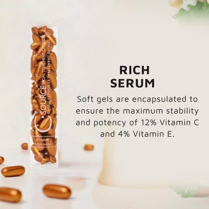 C-Source 12% Vitamina C Sérum Cápsulas Faciales - Adrien Arpel – Image 3