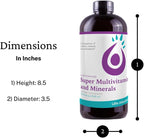 Life Solutions Super Multivitamins and Minerals - Líquido de Alta Potencia - 946 ml