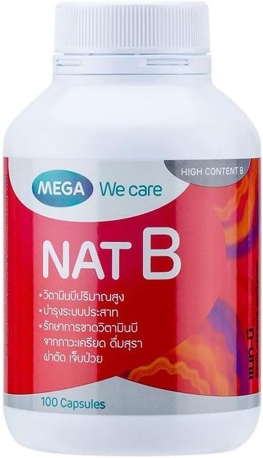 Mega We Care Nat B Complejo B 100 cápsulas