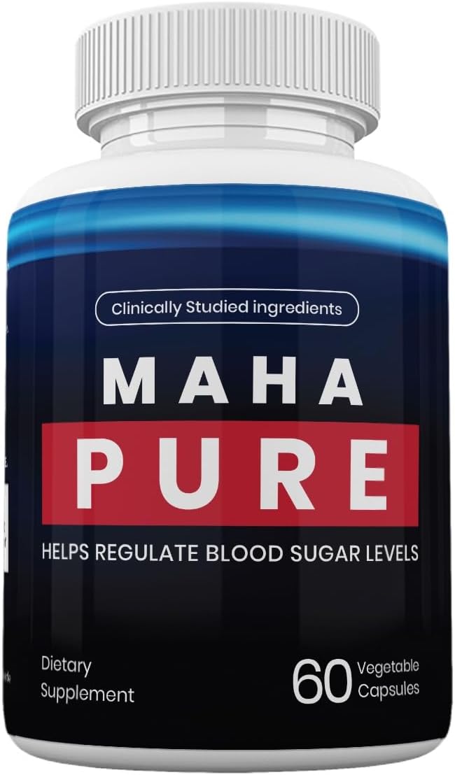 Maha Pure Cápsulas, Suplemento de Vitaminas y Minerales - 60 Cápsulas