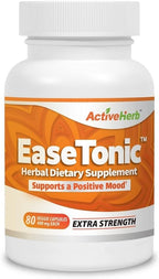ActiveHerb EaseTonic Suplemento Herbal, 80 Cápsulas