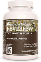 Remedy's Nutrition Matricaria | 1,000 mg, 60 Cápsulas Veganas Complemento Alimenticio Herbal | Suministro para Dos Meses