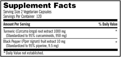 Just Grown Cúrcuma 1000 mg, 240 Cápsulas (1 Paquete) – Image 2