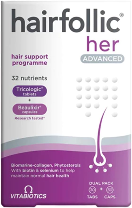 Vitabiotics Hairfollic Woman Advanced - 60 Cápsulas