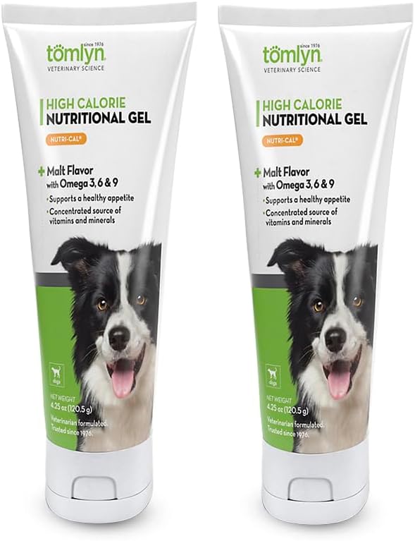Tomlyn Nutri-Cal Gel Nutricional de Alto Contenido Calórico Sabor Malta para Perros, 120g