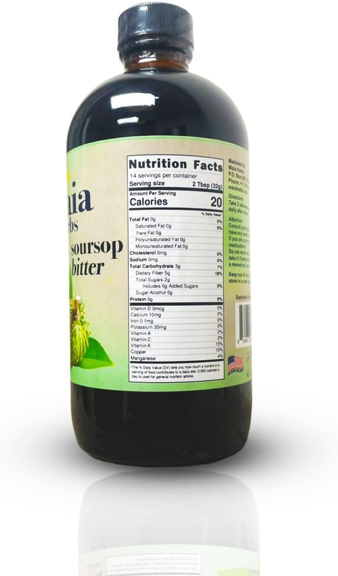 Maia Herbs Soursop Bitters Líquido 473 ml