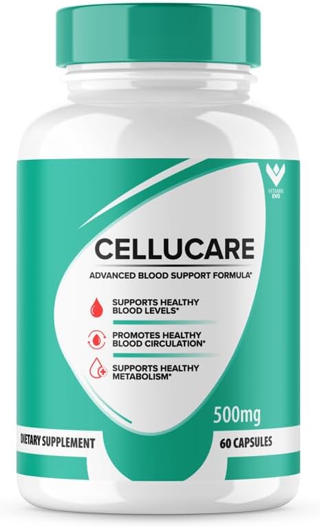 Cellucare Advanced Blood Support - Suplemento Natural en Cápsulas (60 Cápsulas)