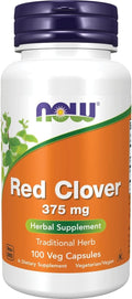 NOW Foods Trébol Rojo 375 mg – 100 Cápsulas