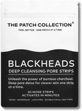 The Patch Collection® – Tiras limpiadoras de poros con carbón, witch hazel y aloe vera (Pack de 20)