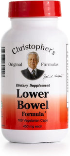 Christopher's Original Formulas Fórmula para la parte inferior del intestino 100 Vcaps