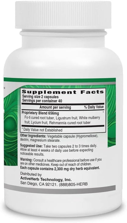 HairVive Capsules 80 Veggie Capsules - Pack of 2 – Image 2