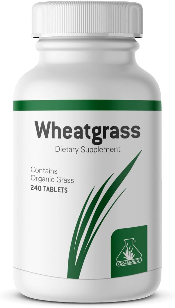 Graminex Comprimidos de Wheatgrass - 240 Comprimidos No GMO