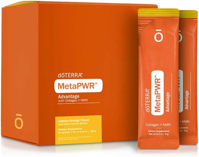 DoTerra MetaPWR Advantage con Colágeno - 30 Sobres - Suplemento Nutricional