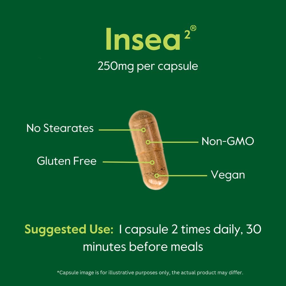BESTVITE InSea2 250mg (120 Cápsulas Vegetarianas) - Mezcla Investigada de Algas Kelp y Bladderwrack - Sin Estearatos - Vegano - No OGM - Sin Gluten