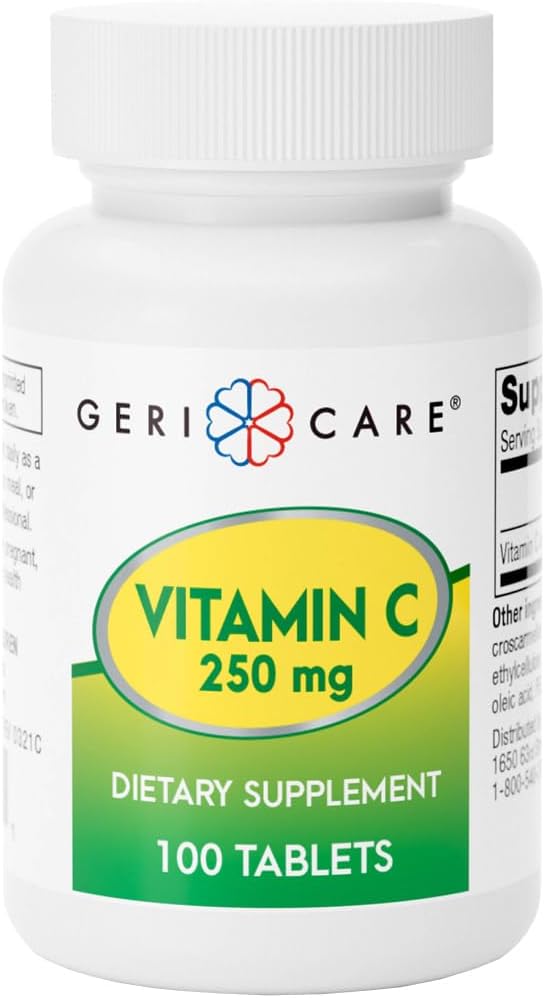GeriCare Vitamina C 500 mg, 200 Comprimidos