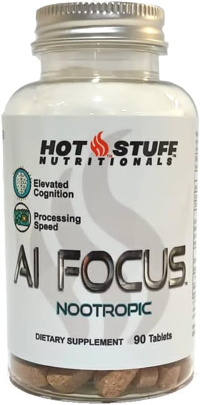 AI Focus - 90 Comprimidos. Nootrópico para Enfoque y Función Cognitiva.