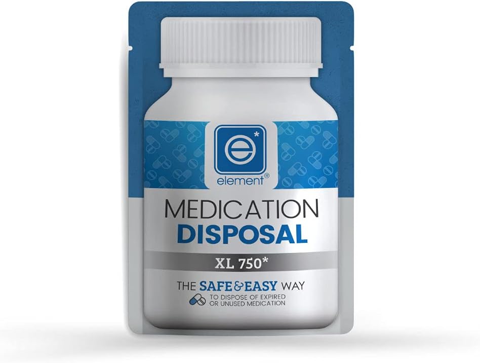 Element MDS XL 750 Sistema de Eliminación de Medicamentos (5 paquetes) con Soporte