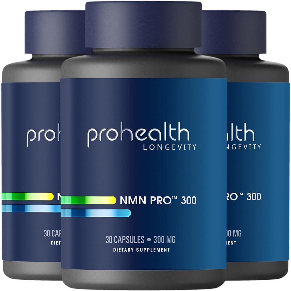 ProHealth NMN Pro 300 (90 Cápsulas, 3 Envases) – Uthever® NMN