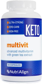 Nutri-Align Multivit Keto - 90 Multivitamin Capsules with 20 Nutrients