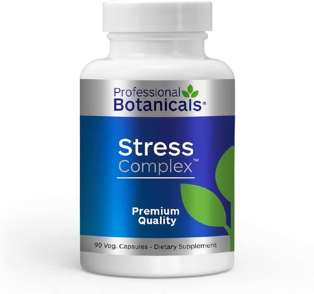 Professional Botanicals Stress Complex, apoyo para el estrés, la energía y el estado de ánimo - 60 cápsulas vegetales