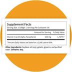 Pattern Wellness Vitamina E 400 UI – 90 Cápsulas Blandas