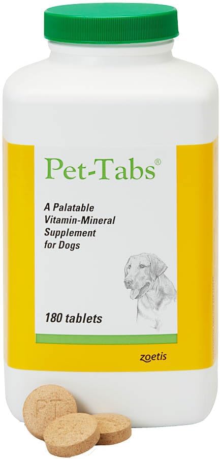 Pet-Tabs Multivitamínico y Mineral para Perros - 500 Comprimidos Masticables