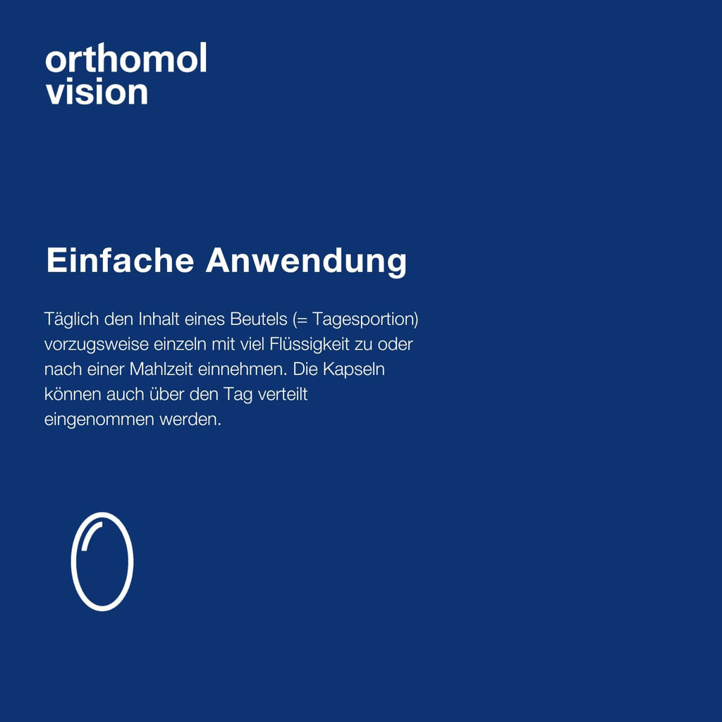 Orthomol Vision, 30 Days, Complete Supplement for Visual Health