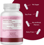 BESTVITE Vitamina C 1000 mg con Bioflavonoides Cítricos - 120 Cápsulas Vegetarianas - Vegano - Sin Gluten - No OGM