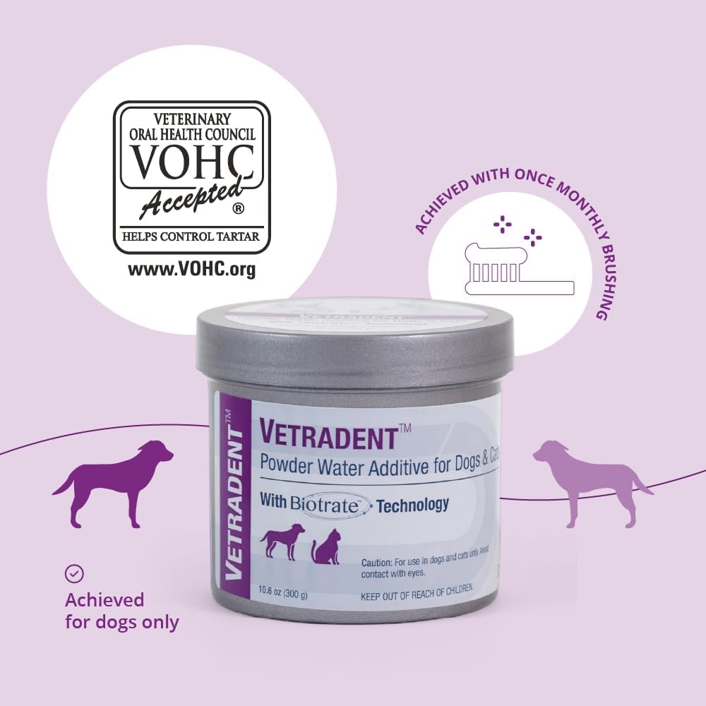 Vetradent Powder Water Additive, 300 gram