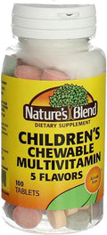 NAT B Childrens CHEWABLE 100