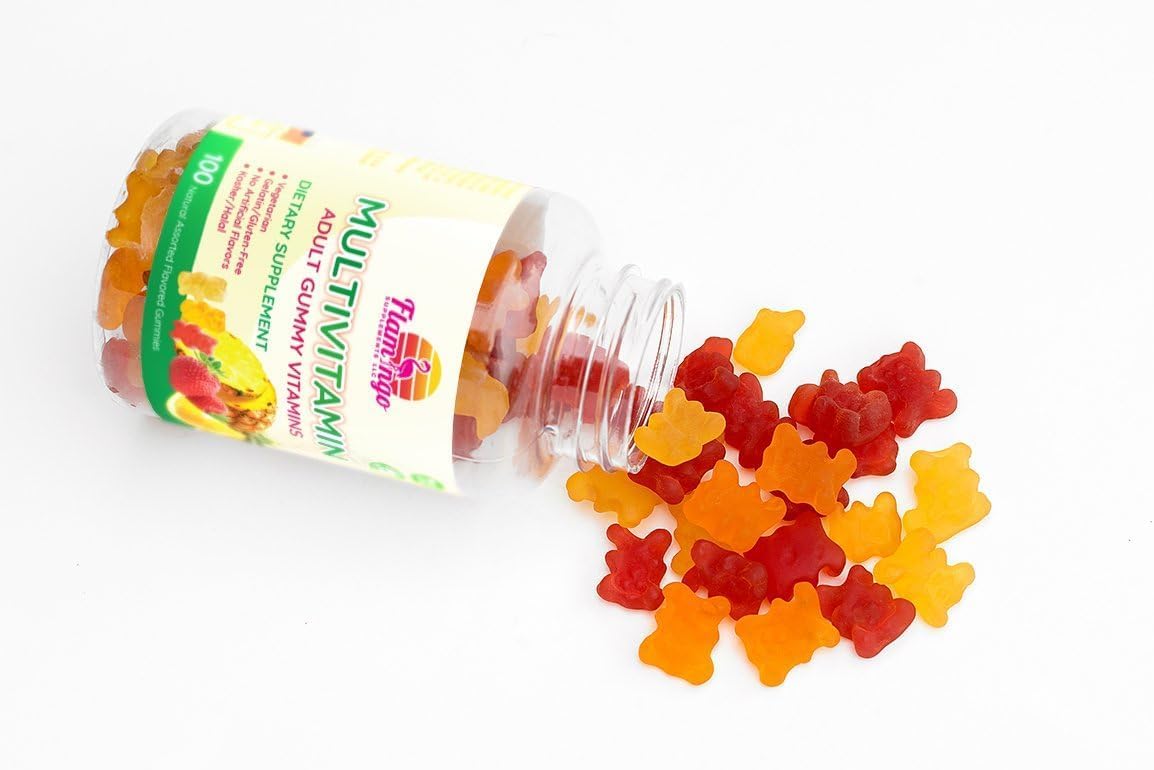 Flamingo Supplements Gomitas Multivitamínicas - 100 Gomitas Multivitamínicas