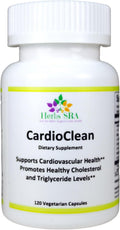 CARDIOCLEAN Apoyo al Colesterol y la Circulación – Suplemento para la Salud Cardiovascular – 120 Cápsulas Vegetales