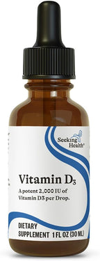 Seeking Health Vitamin D3 Drops - 2000 IU por gota, 900 dosis