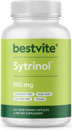 BESTVITE Sytrinol 150mg - 120 Cápsulas Vegetales - Mezcla patentada de cítricos y palma