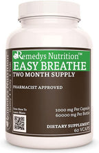 Easy Breathe | 1000 mg, 60 Cápsulas Veganas - Complemento Alimenticio de Hierbas