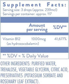 Hydroxy B12 MegaDrops - Vitamina B12 Líquida - 28 ml