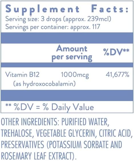 Hydroxy B12 MegaDrops - Vitamina B12 Líquida - 28 ml